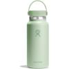 imageHydro Flask Wide Mouth vacuum insulated stainless steel water bottle with leakproof closeable lid for cold water drinks sports travel car and schoolAloe