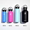 imageHydro Flask Wide Mouth vacuum insulated stainless steel water bottle with leakproof closeable lid for cold water drinks sports travel car and schoolBirch