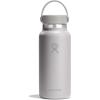 imageHydro Flask Wide Mouth vacuum insulated stainless steel water bottle with leakproof closeable lid for cold water drinks sports travel car and schoolBirch