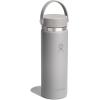 imageHydro Flask Wide Mouth vacuum insulated stainless steel water bottle with leakproof closeable lid for cold water drinks sports travel car and schoolBirch