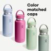 imageHydro Flask Wide Mouth vacuum insulated stainless steel water bottle with leakproof closeable lid for cold water drinks sports travel car and schoolBirch