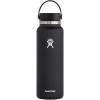 imageHydro Flask Wide Mouth vacuum insulated stainless steel water bottle with leakproof closeable lid for cold water drinks sports travel car and schoolBlack