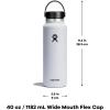 imageHydro Flask Wide Mouth vacuum insulated stainless steel water bottle with leakproof closeable lid for cold water drinks sports travel car and schoolFir