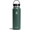 imageHydro Flask Wide Mouth vacuum insulated stainless steel water bottle with leakproof closeable lid for cold water drinks sports travel car and schoolFir