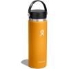 imageHydro Flask Wide Mouth vacuum insulated stainless steel water bottle with leakproof closeable lid for cold water drinks sports travel car and schoolFossil