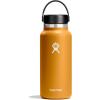 imageHydro Flask Wide Mouth vacuum insulated stainless steel water bottle with leakproof closeable lid for cold water drinks sports travel car and schoolFossil
