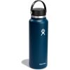 imageHydro Flask Wide Mouth vacuum insulated stainless steel water bottle with leakproof closeable lid for cold water drinks sports travel car and schoolIndigo