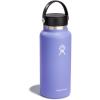 imageHydro Flask Wide Mouth vacuum insulated stainless steel water bottle with leakproof closeable lid for cold water drinks sports travel car and schoolLupine