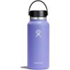 imageHydro Flask Wide Mouth vacuum insulated stainless steel water bottle with leakproof closeable lid for cold water drinks sports travel car and schoolLupine