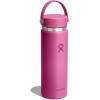 imageHydro Flask Wide Mouth vacuum insulated stainless steel water bottle with leakproof closeable lid for cold water drinks sports travel car and schoolReef