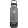 imageHydro Flask Wide Mouth vacuum insulated stainless steel water bottle with leakproof closeable lid for cold water drinks sports travel car and schoolStone