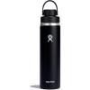 imageHYDRO FLASK Wide Mouth Chug Cap vacuum insulated stainless steel water bottle with leakproof closeable lid for cold water drinks sports travel car and schoolBlack