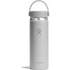 imageHydro Flask Wide Mouth vacuum insulated stainless steel water bottle with leakproof closeable lid for cold water drinks sports travel car and schoolBirch