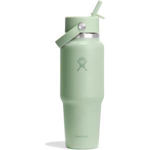 imageHydro Flask 32 Oz Wide Flex Straw Travel Bottle BirchAloe