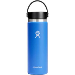 imageHydro Flask Wide Mouth vacuum insulated stainless steel water bottle with leakproof closeable lid for cold water drinks sports travel car and schoolCascade