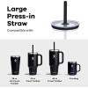 imageHydro Flask Large Pressin All Around Tumbler with Clear Straw Lid