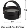 imageHydro Flask Wide Mouth Lids Accessory for Wide Mouth Water BottleBlack