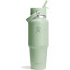 imageHydro Flask 40 OZ Wide Flex Straw Travel Bottle ReefAloe