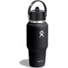 imageHydro Flask 40 OZ Wide Flex Straw Travel Bottle ReefBlack