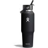 imageHydro Flask 40 OZ Wide Flex Straw Travel Bottle ReefBlack