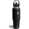 imageHydro Flask 40 OZ Wide Flex Straw Travel Bottle ReefBlack