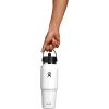 imageHydro Flask 40 OZ Wide Flex Straw Travel Bottle ReefWhite
