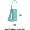 imageHydro Flask Small Packable Bottle Sling R Black