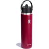 imageHydro Flask 32 Oz Wide Flex Straw Cap Bottle  Insulated Stainless Steel  Wide Straw Lid Non Spill Leakproof in Jelly PinkBerry