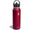 imageHydro Flask 32 Oz Wide Flex Straw Cap Bottle  Insulated Stainless Steel  Wide Straw Lid Non Spill Leakproof in Jelly PinkBerry