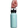 imageHydro Flask 32 Oz Wide Flex Straw Cap Bottle  Insulated Stainless Steel  Wide Straw Lid Non Spill Leakproof in Jelly PinkDew