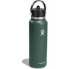 imageHydro Flask 32 Oz Wide Flex Straw Cap Bottle  Insulated Stainless Steel  Wide Straw Lid Non Spill Leakproof in Jelly PinkFir