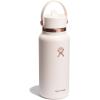 imageHydro Flask 32 Oz Wide Flex Straw Cap Bottle  Insulated Stainless Steel  Wide Straw Lid Non Spill Leakproof in Jelly PinkIvory Rose Gold