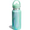 imageHydro Flask 32 Oz Wide Flex Straw Cap Bottle  Insulated Stainless Steel  Wide Straw Lid Non Spill Leakproof in Jelly PinkJelly Green