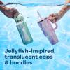 imageHydro Flask 32 Oz Wide Flex Straw Cap Bottle  Insulated Stainless Steel  Wide Straw Lid Non Spill Leakproof in Jelly PinkJelly Green