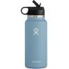 imageHydro Flask 32 Oz Wide Flex Straw Cap Bottle  Insulated Stainless Steel  Wide Straw Lid Non Spill Leakproof in Jelly PinkRain