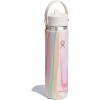 imageHydro Flask 32 Oz Wide Flex Straw Cap Bottle  Insulated Stainless Steel  Wide Straw Lid Non Spill Leakproof in Jelly PinkSugar Crush