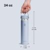 imageHydro Flask 32 Oz Wide Flex Straw Cap Bottle  Insulated Stainless Steel  Wide Straw Lid Non Spill Leakproof in Jelly PinkSurf