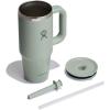 imageHydro Flask 40 Oz Travel Tumbler with Handle Lid and Straw  Insulated Stainless Steel in Jelly PinkTonal Agave