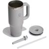 imageHydro Flask 40 Oz Travel Tumbler with Handle Lid and Straw  Insulated Stainless Steel in Jelly PinkTonal Birch