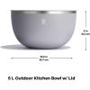 imageHydro Flask 3 Qt Serving Bowl W Cap SurfBirch Gray