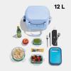 imageHydro Flask Cooler Bag  Insulated Soft Lunch Bag  12 L Capacity in Cascade and Surf BlueSurf