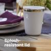 imageHydro Flask Outdoor Kitchen Tumbler  Stainless Steel Dinnerware Reusable Camping Gear Mess Kit Cup  Dishwasher Safe BPAFree NonToxicBaltic Blue