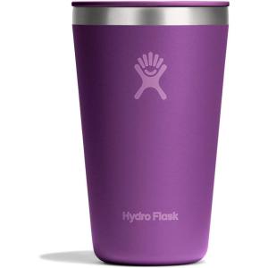 imageHydro Flask 16 Oz All Around Tumbler Pressin Lid Beachplum Purple