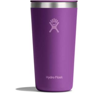 imageHydro Flask 20 Oz All Around Tumbler Pressin Lid Beachplum Purple