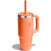 imageHydro Flask 24 Oz Travel Tumbler with Handle Lid and Straw  Insulated Stainless Steel in 24 Oz Nectar Orange