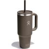 imageHydro Flask 40 Oz Travel Tumbler with Handle Lid and Straw  Insulated Stainless Steel in 32 Oz Sandpiper