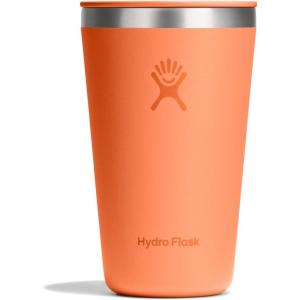 imageHydro Flask 16 Oz All Around Tumbler Pressin Lid Nectar Orange