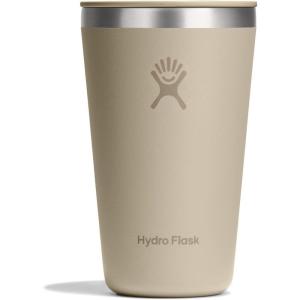 imageHydro Flask 16 Oz All Around Tumbler Pressin Lid Oat Tan
