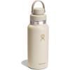 imageHydro Flask Water Bottle  Insulated Stainless Steel  Wide Mouth Flex Chug Lid Non Spill Leakproof in 32 Oz Coconut Cream