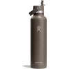 imageHydro Flask Water Bottle  Insulated Stainless Steel  Straw Lid Non Spill Leakproof in 24 Oz Sandpiper